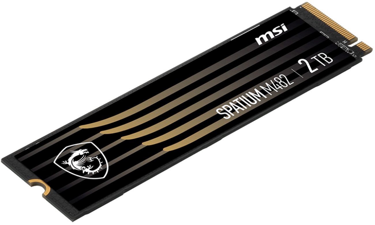 M.2 PCIe Gen4 NVMe MSI Spatium M482 2TB SSD - Огляд