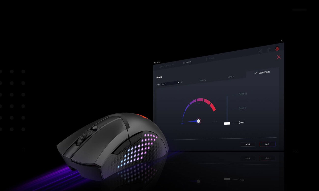 MSI CLUTCH GM51 ЛЕГКИЙ БЕЗДРОТОВИЙ