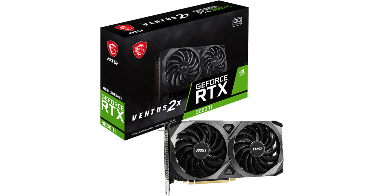 MSI GeForce RTX 3060 Ti VENTUS 2X OC 8GB GDDR6X