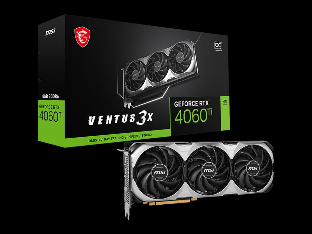 MSI GeForce RTX 4060 Ti Ventus 3X E OC