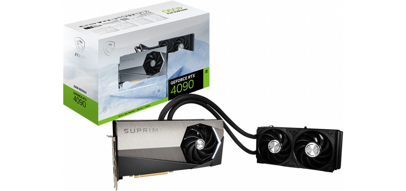 MSI GeForce RTX 4090 SUPRIM LIQUID X 24 ГБ GDDR6X