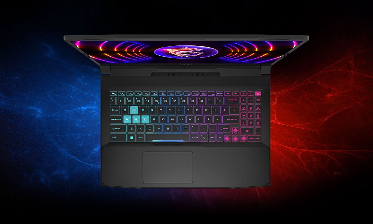 Клавиатура MSI Katana 15 с RGB