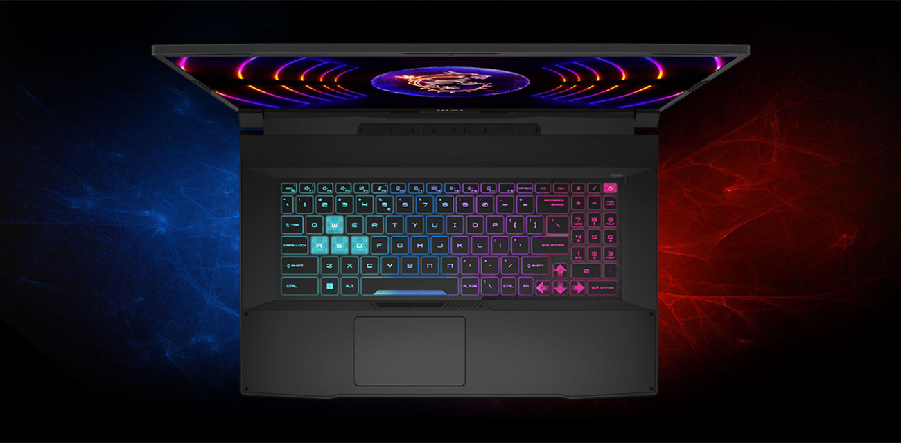 Клавиатура MSI Katana 17 с RGB