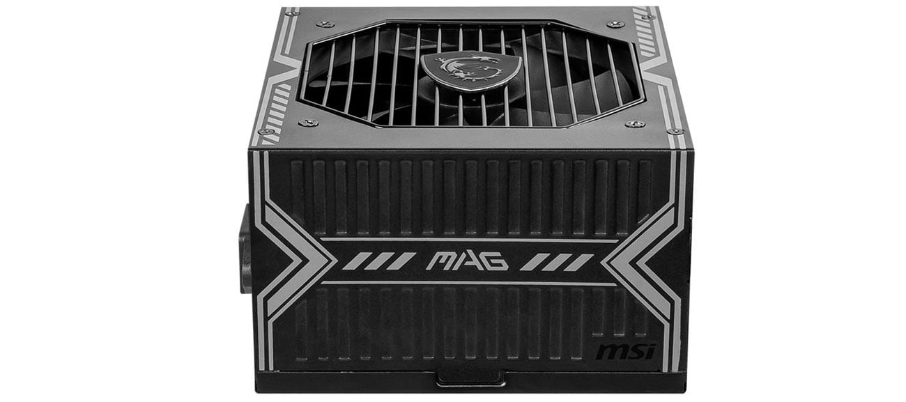 Вид сбоку MSI MAG 650W