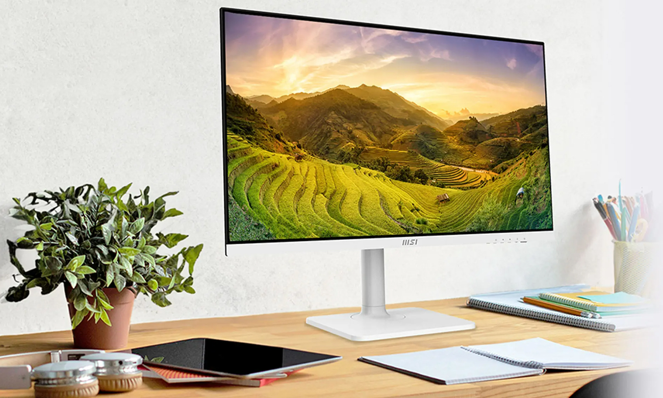 Внешний вид монитора MSI Modern MD272QXPW
