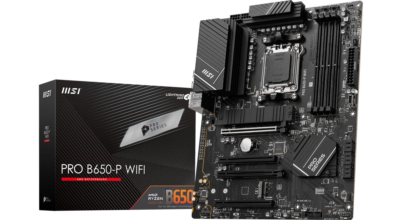 Коробка материнської плати MSI PRO B650-P WIFI