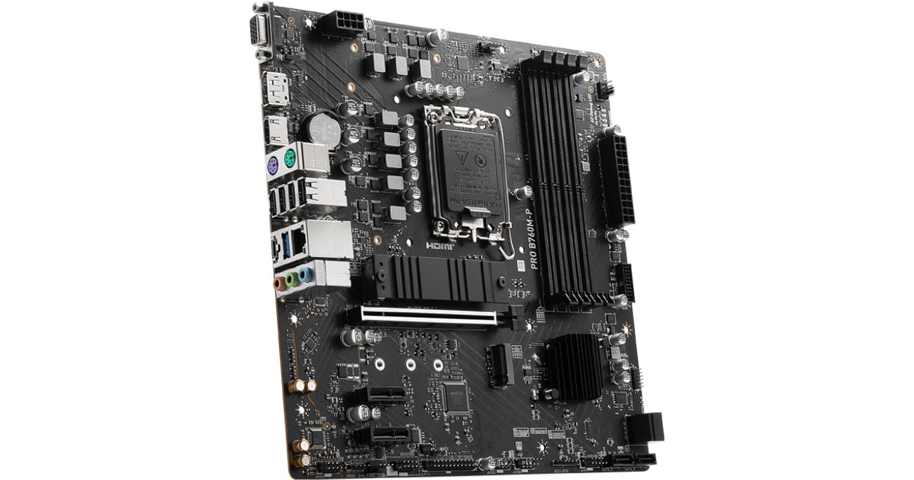 Разъемы MSI PRO B760M-P DDR5