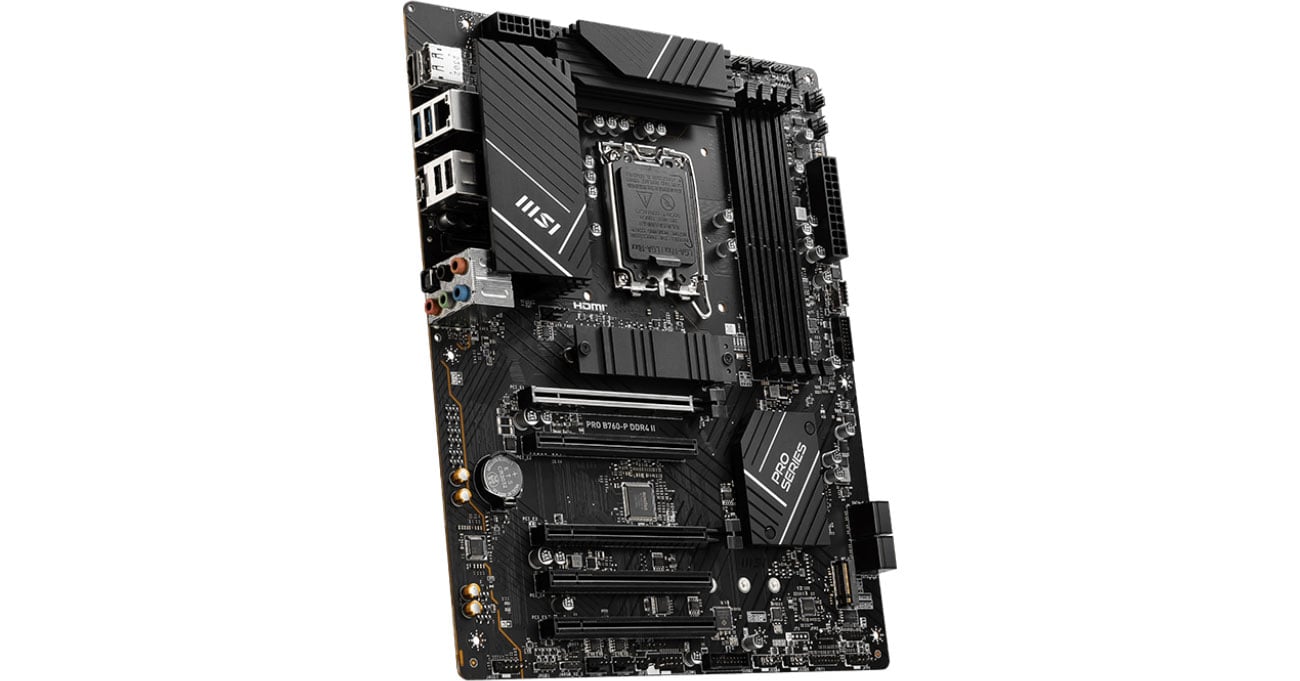 Разъемы MSI PRO B760-P II DDR4