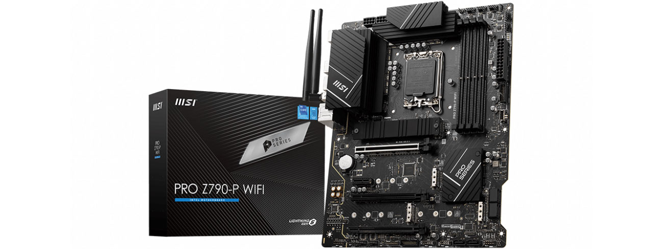 Коробка материнской платы MSI PRO Z790-P WIFI