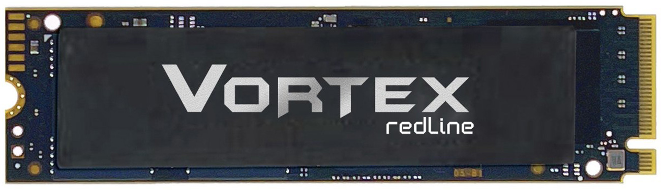 M.2 PCIe Gen4 NVMe Mushkin Vortex SSD – вид спереди