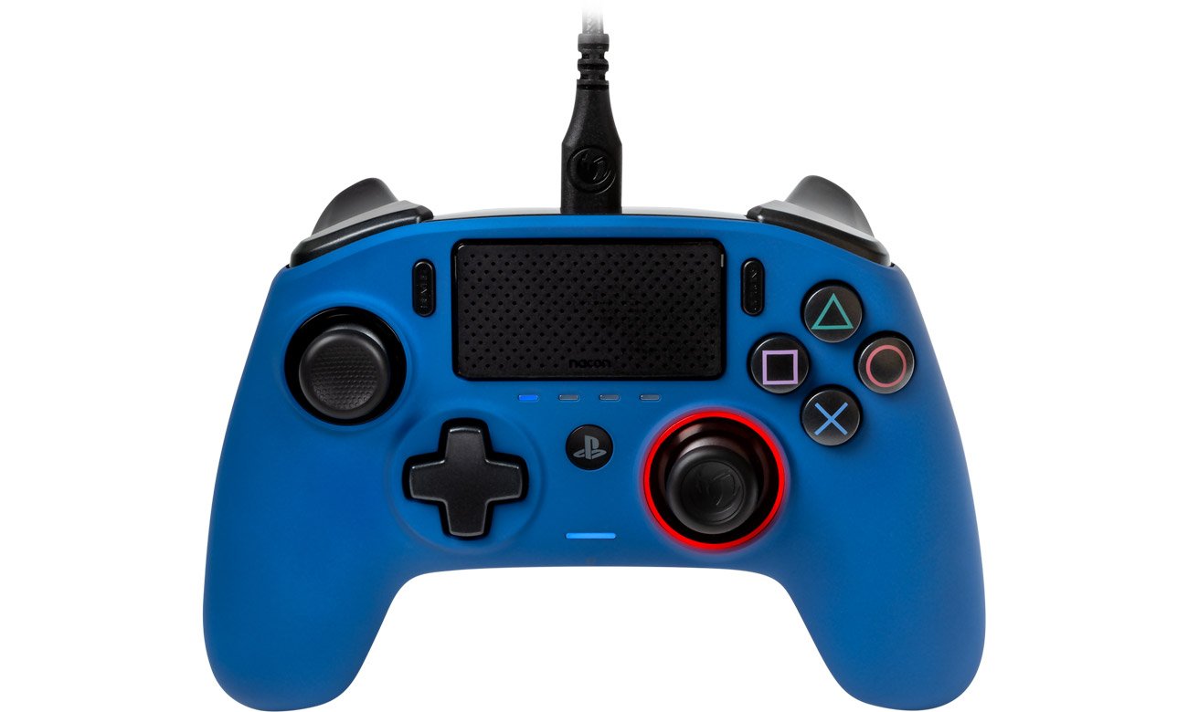 Nacon Revolution Pro Controller Blue – кутовий вид спереду