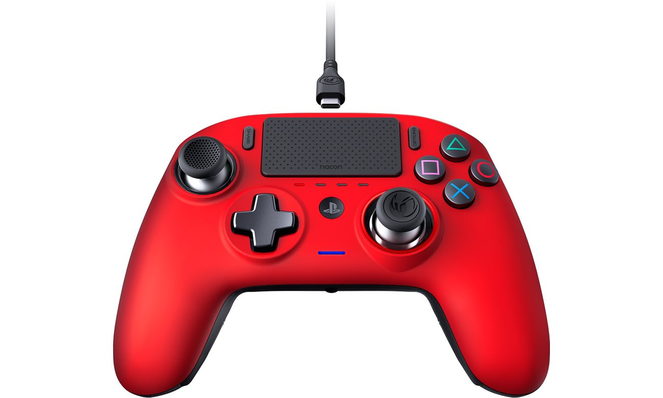 Nacon Revolution Pro Controller Red – вид спереди под углом