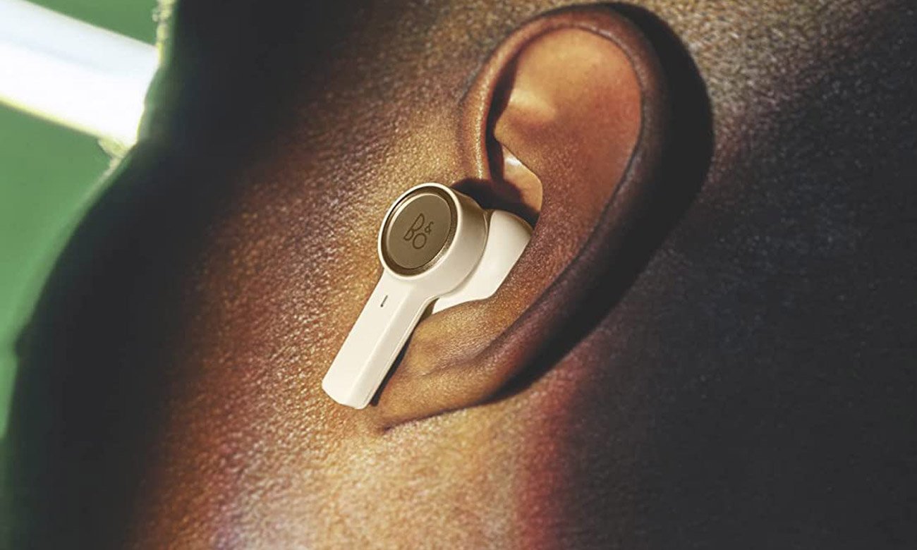 Беспроводные наушники Bang&,, Olufsen Beoplay EX Gold Tone – Bluetooth 5.2 и адаптивная технология aptX