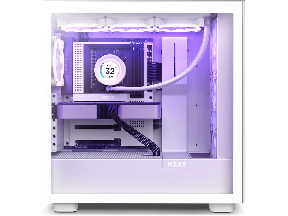 NZXT N7 B650E Білий дизайн
