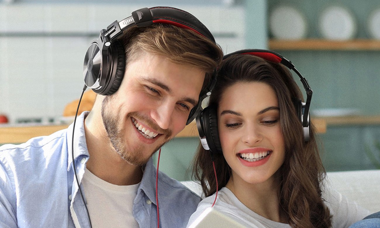 Бездротові навушники Oneodio Pro10 Red - стиль життя