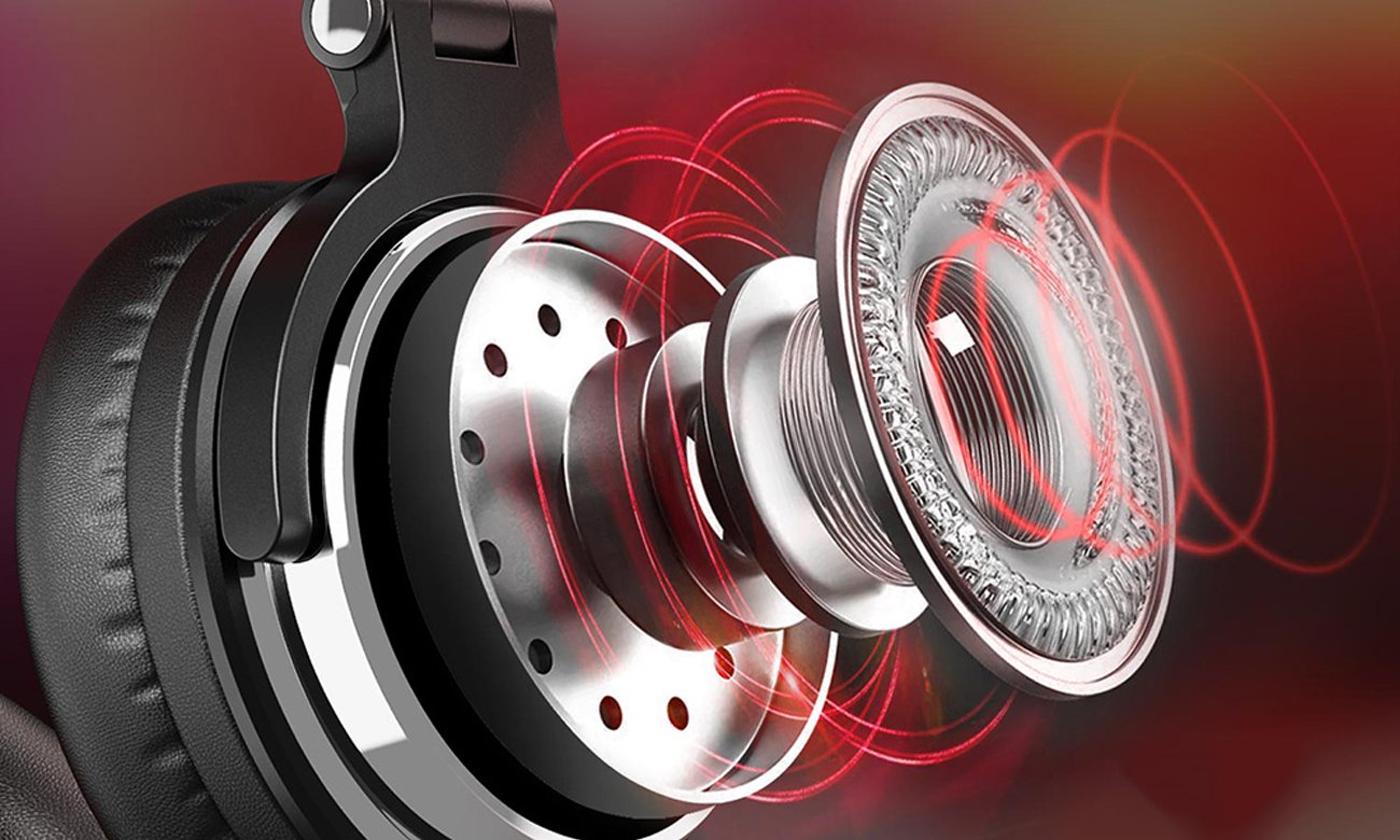 Бездротові навушники Oneodio Pro10 - драйвери 50 мм