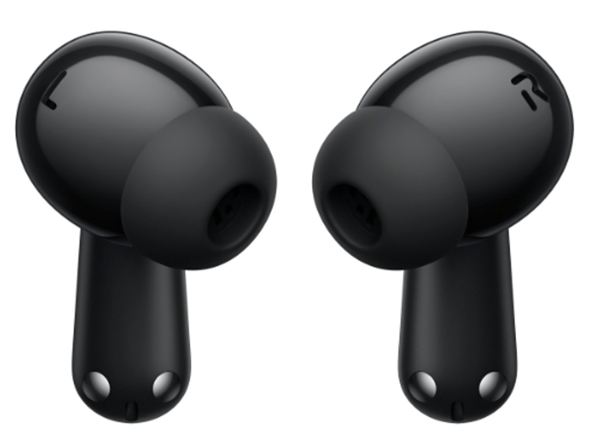 Бездротові навушники OPPO Enco Air4 Pro Midnight Black - вигляд лівого та правого навушників