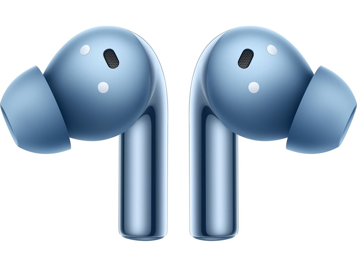 Бездротові навушники OPPO Enco X3i Electric Blue - вигляд лівого та правого навушників
