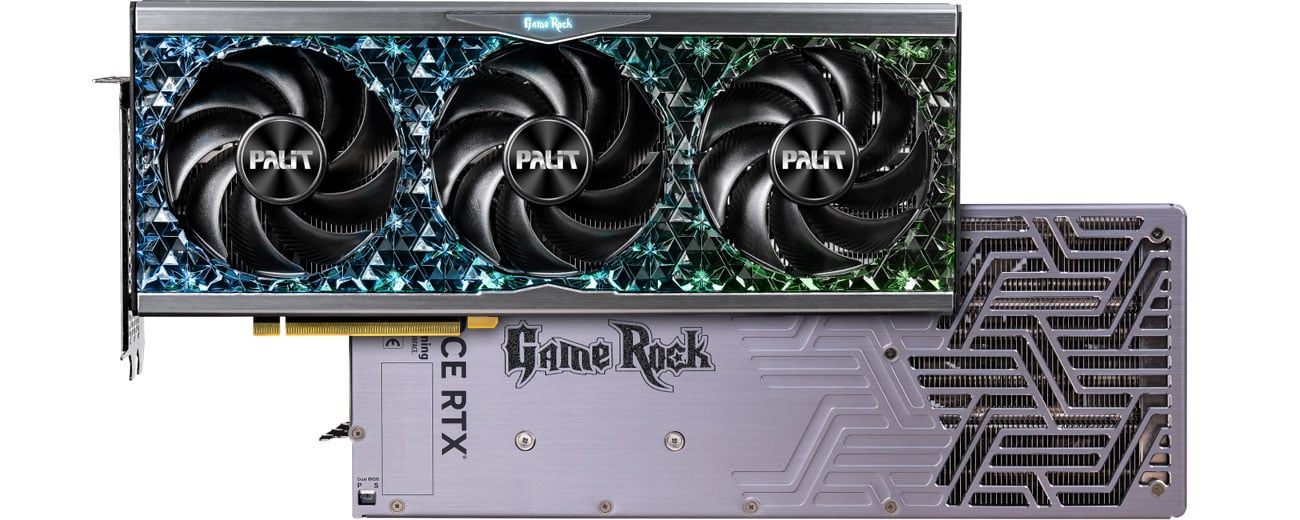 Охлаждение Palit GeForce RTX 4090 GameRock OC