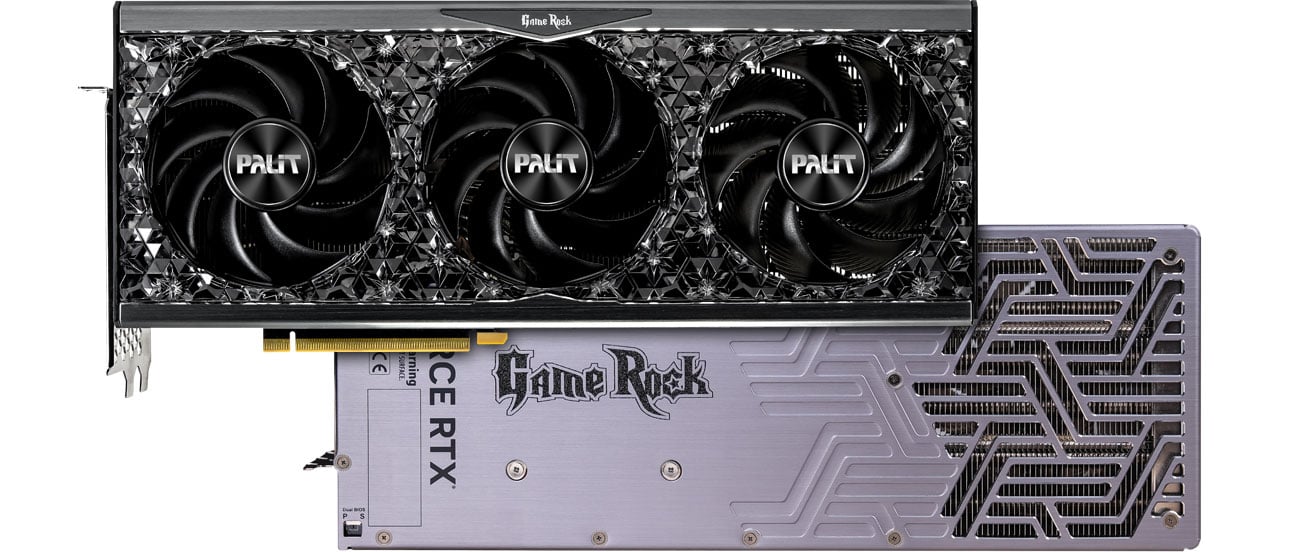 Охлаждение Palit GeForce RTX 4090 GameRock OmniBlack