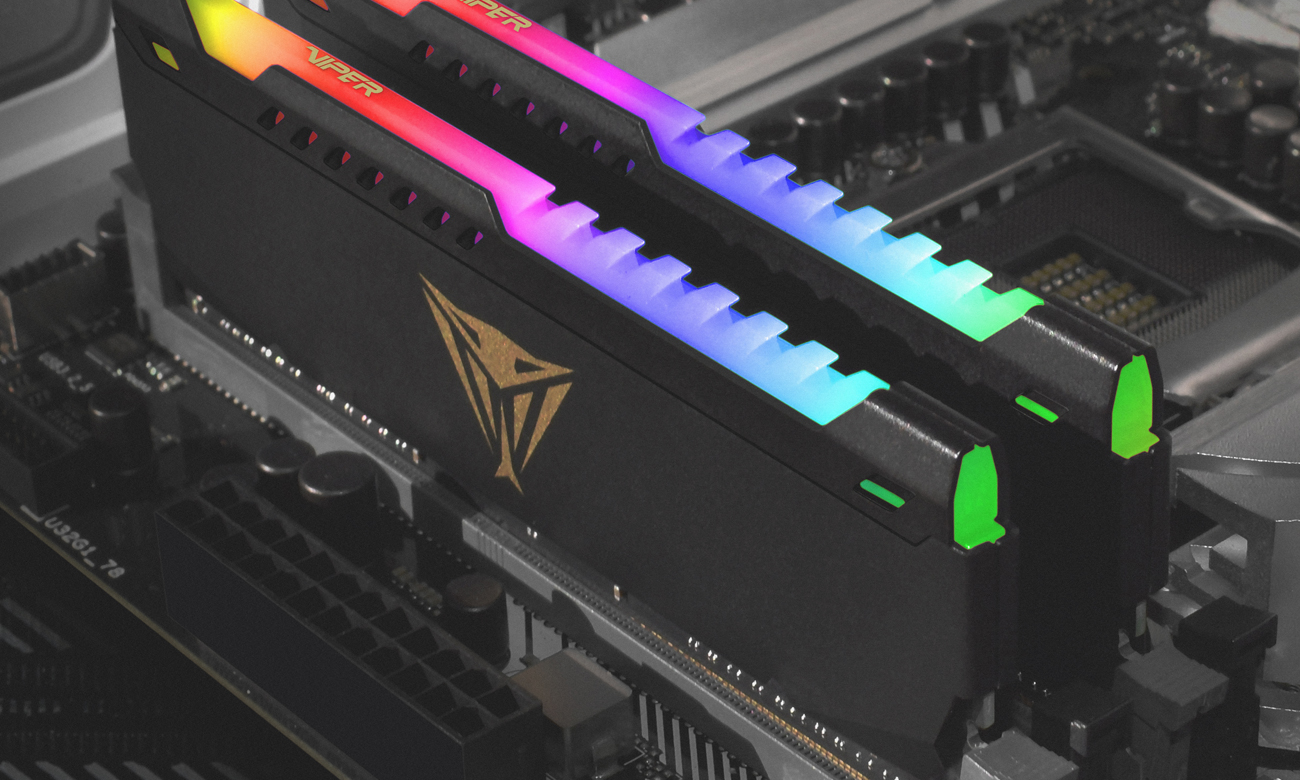 Оперативная память Patriot Viper Steel DDR4 с RGB подсветкой