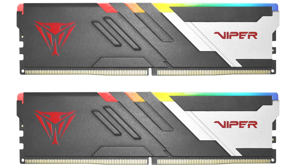 Оперативна пам',ять DDR5 Patriot 32GB (2x16GB) 6400MHz CL32 VIPER VENOM RGB