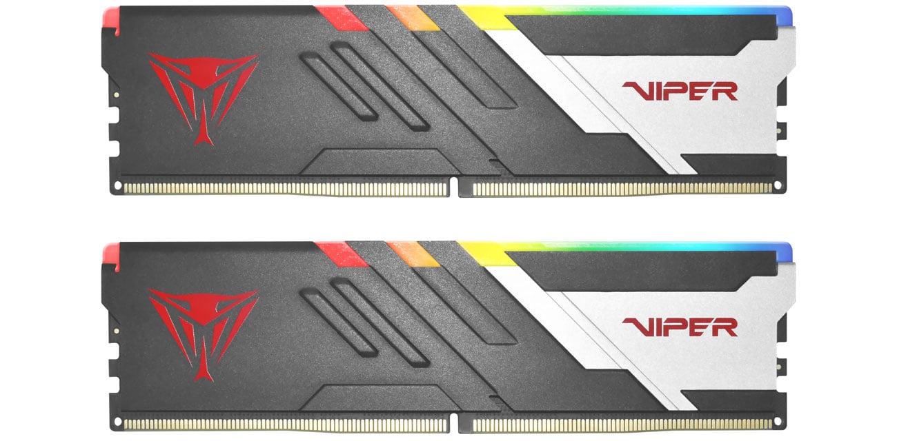 Оперативна пам',ять DDR5 Patriot 32GB (2x16GB) 5600MHz CL326 VIPER VENOM RGB