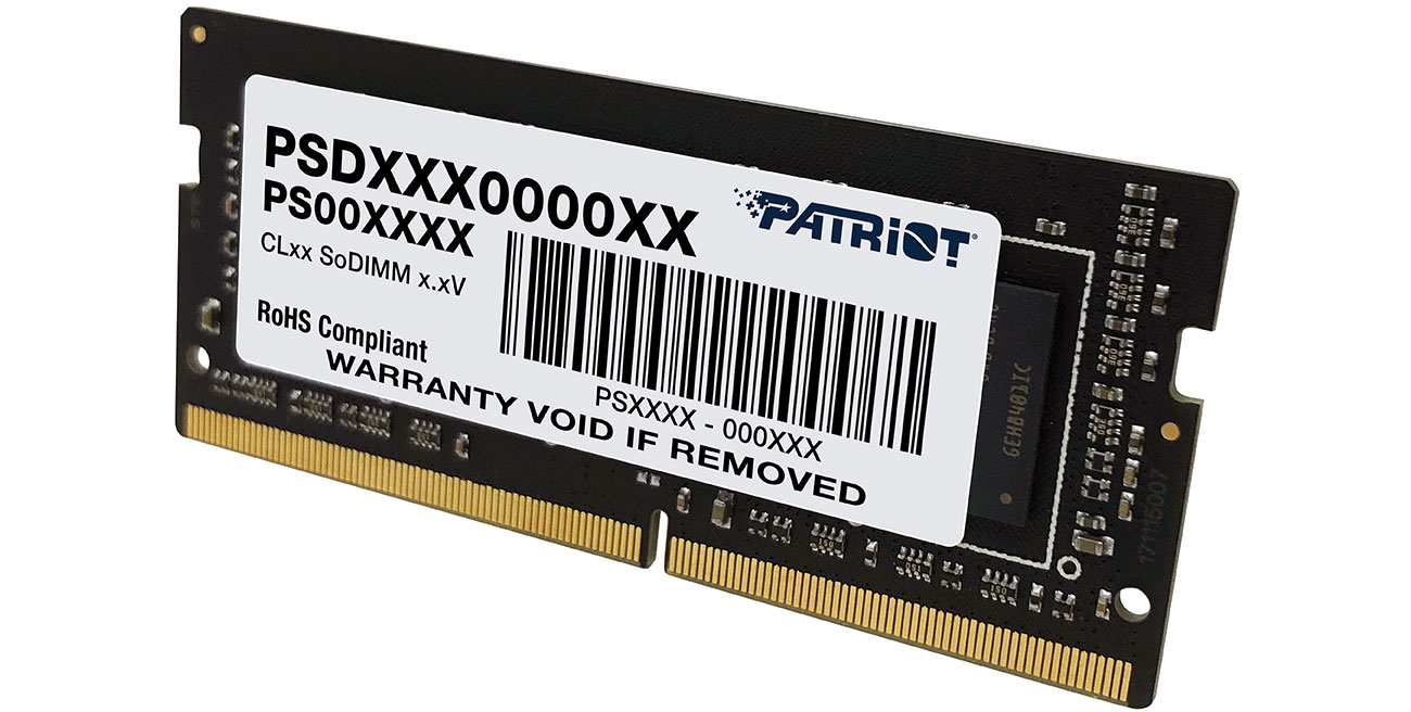 Пам'ять RAM SODIMM DDR4 Patriot 8GB (1x8GB) 3200MHz CL22 PSD48G320081S