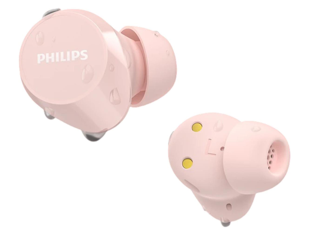Бездротові навушники Philips TAT1209 Рожеві - вигляд лівого та правого навушників