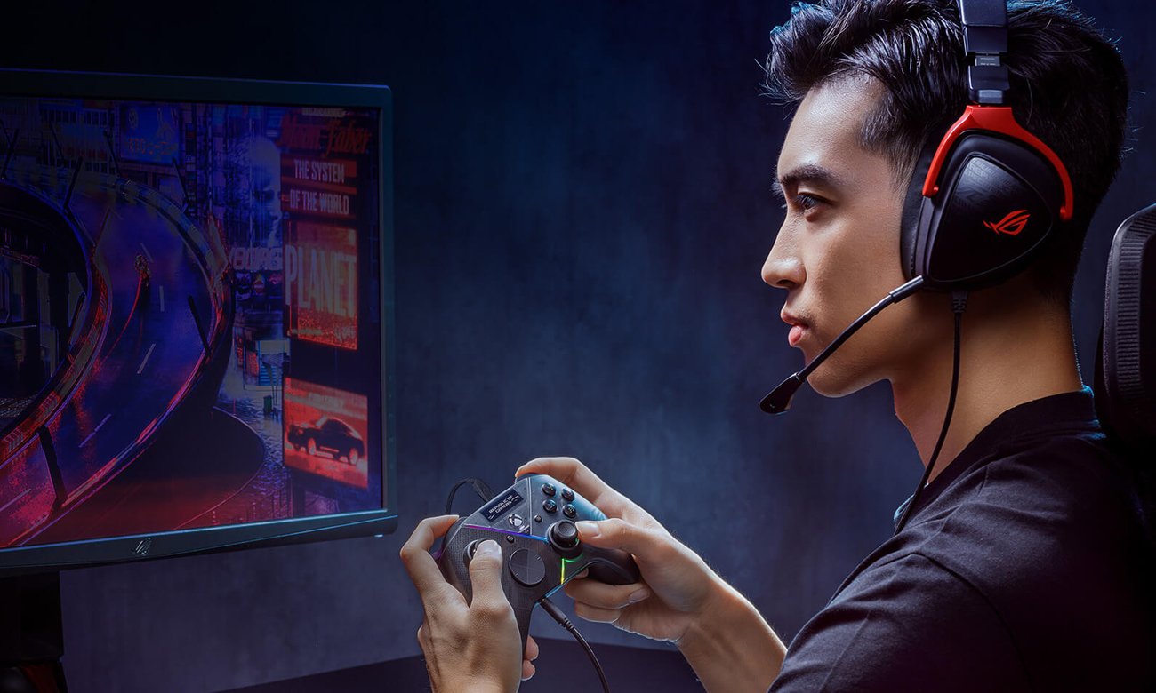 Контролер ASUS ROG Raikiri Pro - стильна графіка