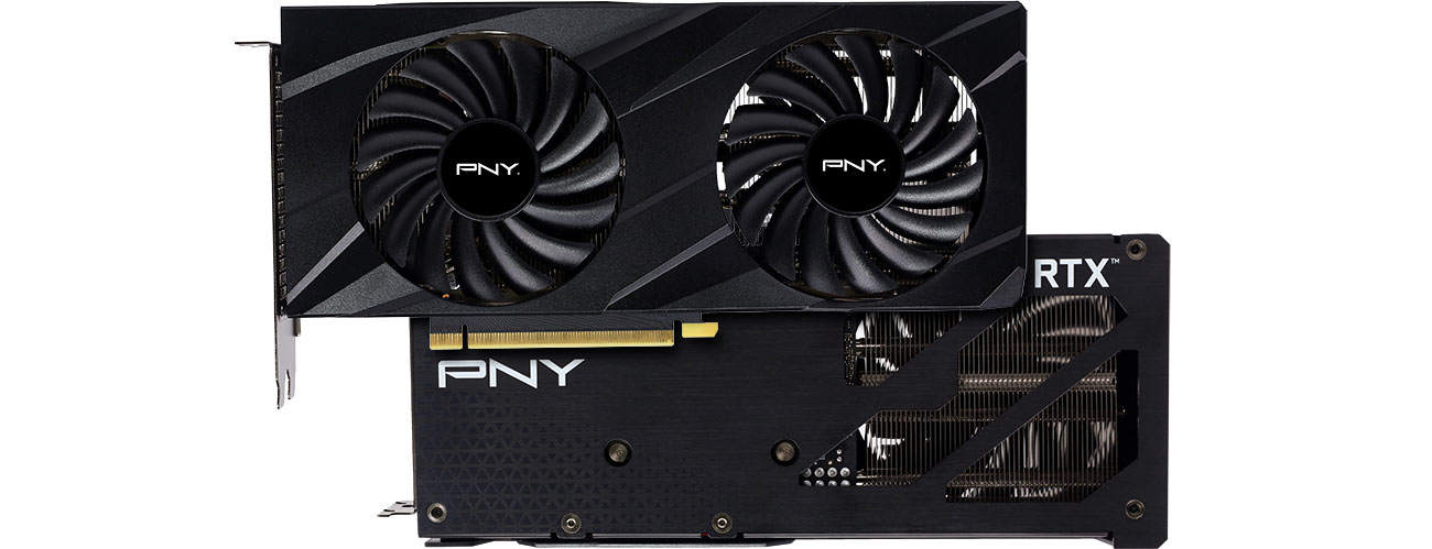 Охлаждение PNY GeForce RTX 3060 Ti VERTO DUAL FAN