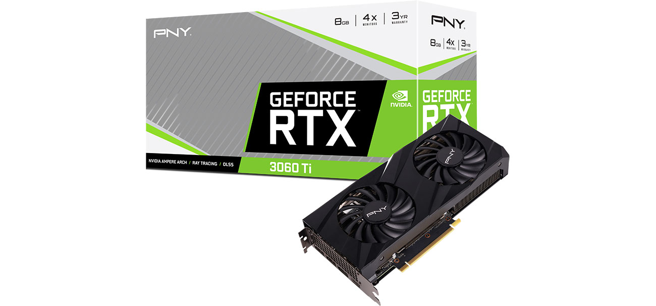 PNY GeForce RTX 3060 Ti VERTO DUAL FAN 8GB GDDR6