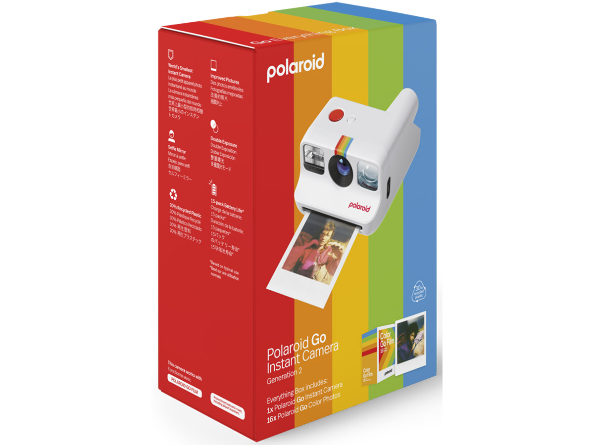 Миттєва камера Polaroid Go Gen 2 White