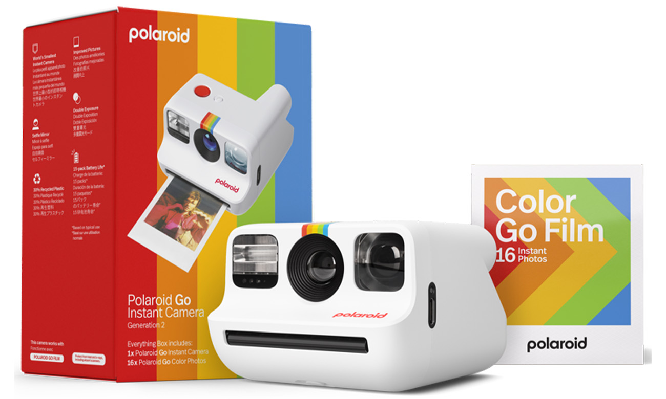 Миттєва камера Polaroid Go Gen 2 E-box White