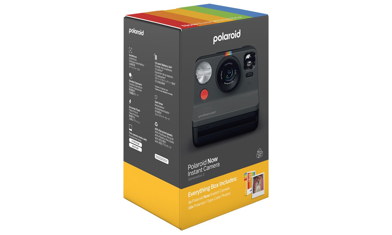Фотоаппарат Polaroid Now Gen 2 E-box Black