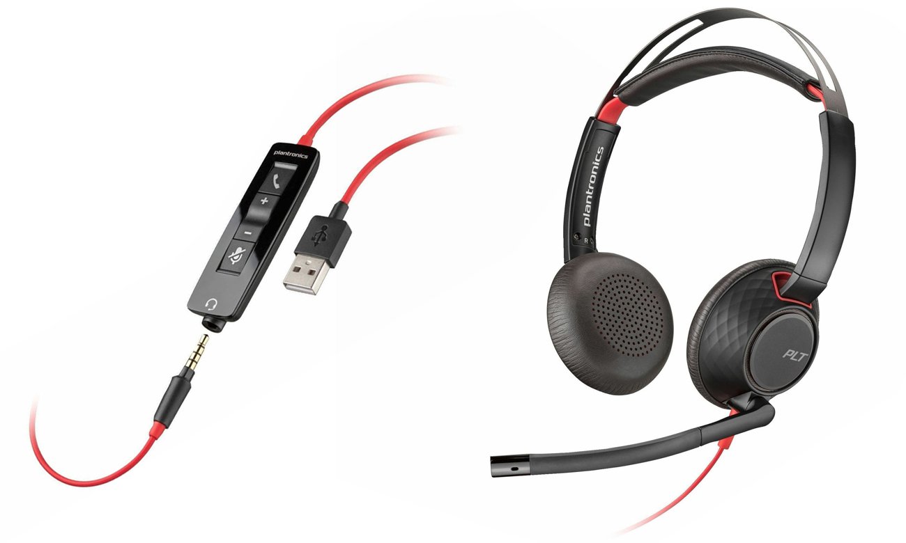 Стереогарнітура Poly Blackwire C5220 USB-A UC - огляд