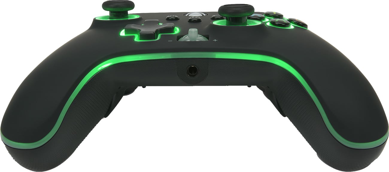 Провідний контролер PowerA Enhanced Spectra Infinity для Xbox Series X|S – вигляд знизу під кутом