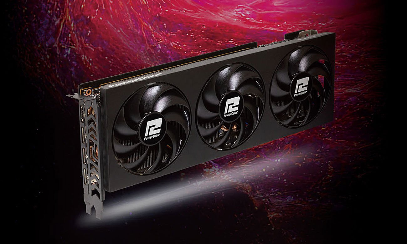 Ігровий графічний процесор PowerColor Radeon RX 7700 XT Fighter