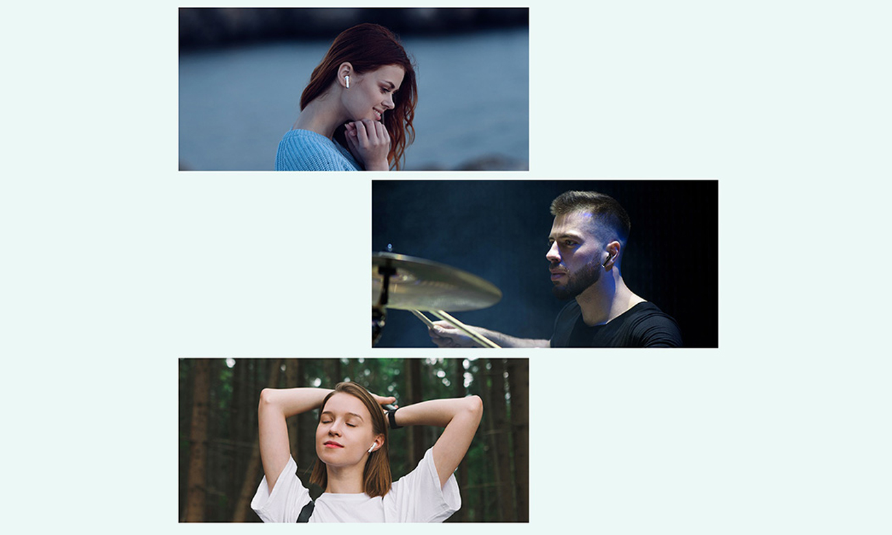 Бездротові навушники QCY AilyBuds Lite - Графіка