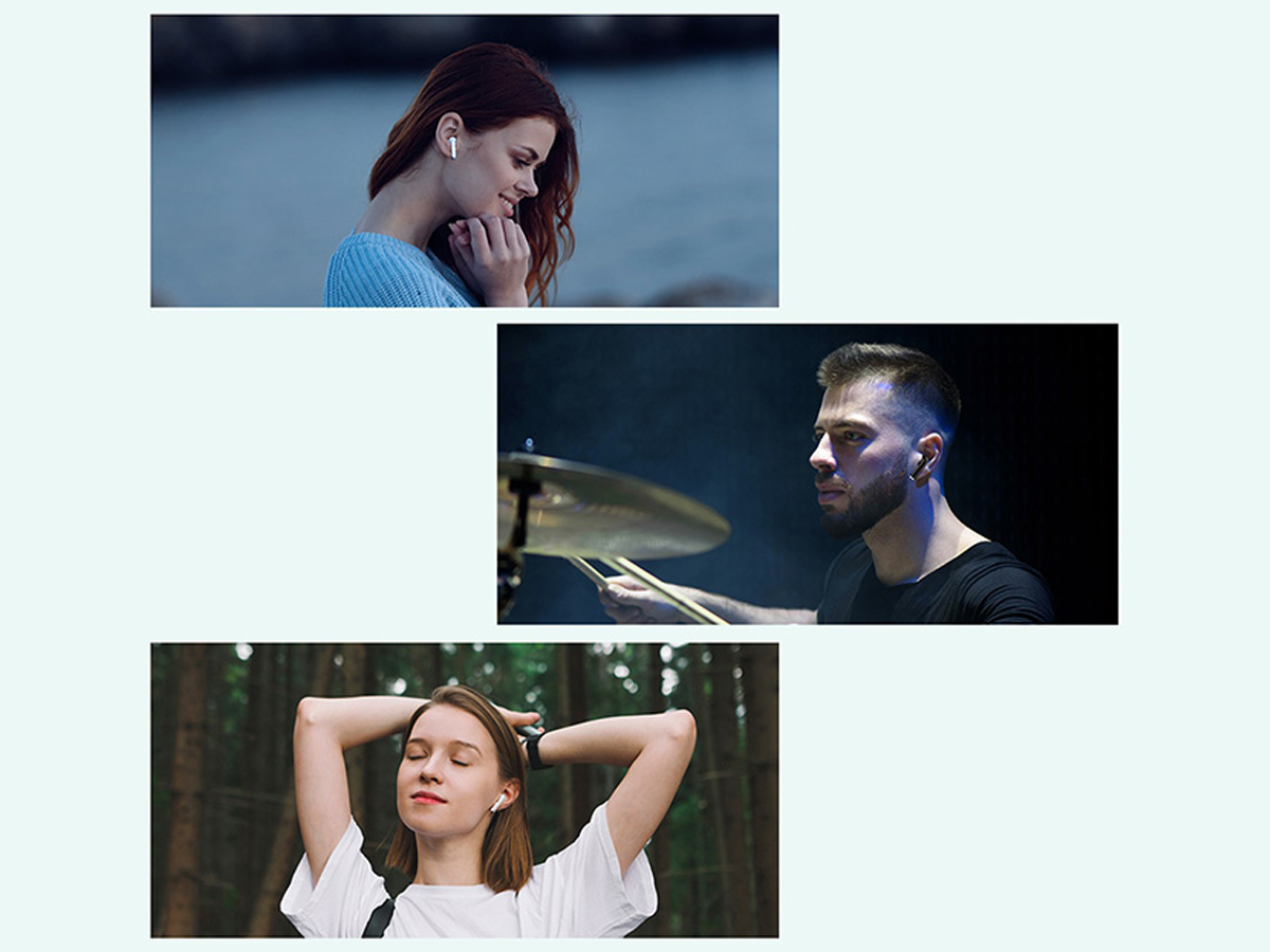 Бездротові навушники QCY AilyBuds Lite - Графіка