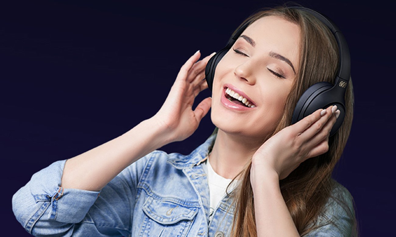 Бездротові навушники QCY H3 - графіка стилю життя