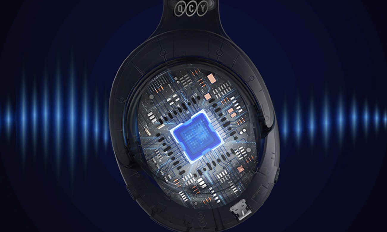 Бездротові навушники QCY H3 - графіка стилю життя