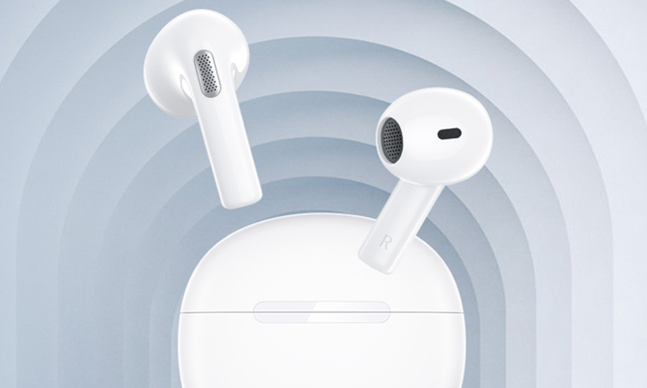 Бездротові навушники QCY T20 білі – стиль життя