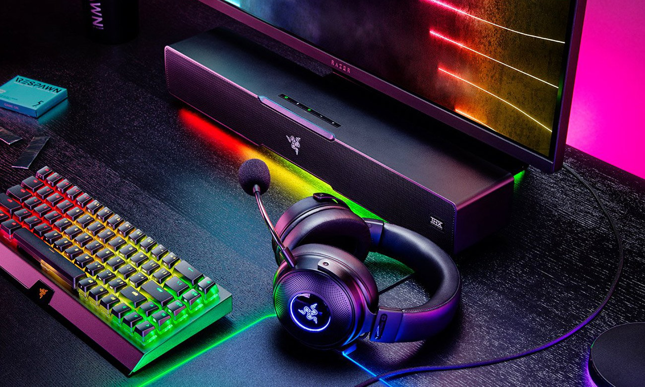 Комп'ютерна колонка Razer Leviathan V2 - повнодіапазонні драйвери