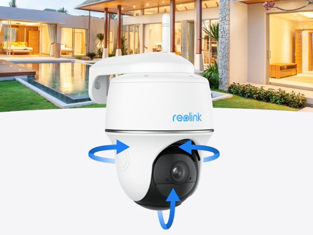 Reolink Argus B420 Smart Outdoor Pan/Tilt Camera - Lifestyle Graphics