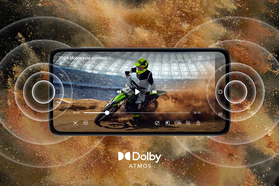 galaxy m35 5g dolby atmos