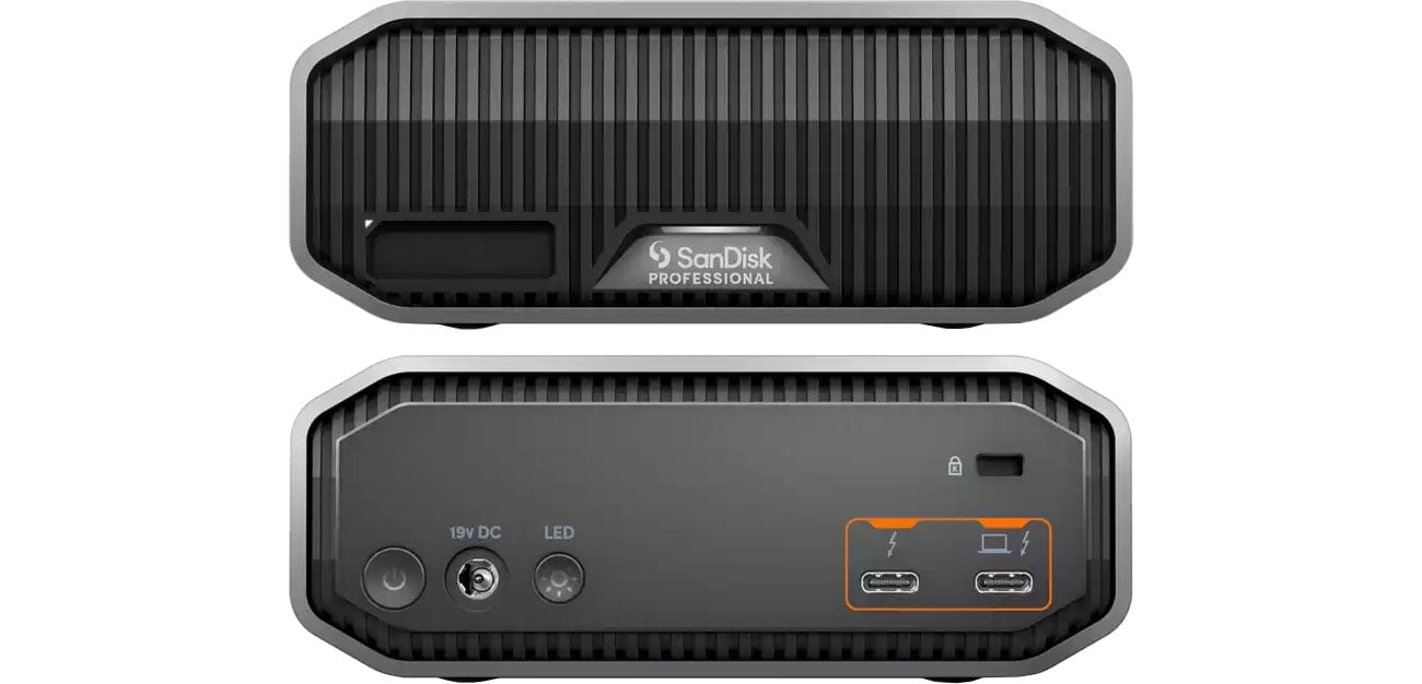 SanDisk Professional G-DRIVE PROJECT передня задня