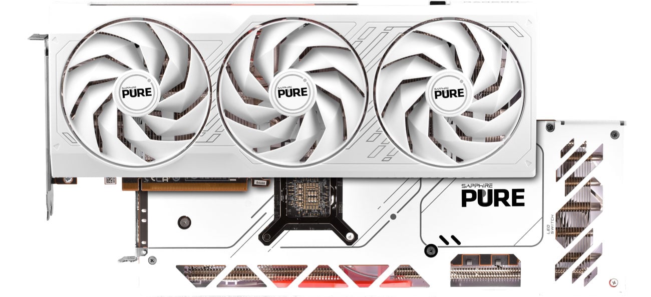 Охлаждение Sapphire Radeon RX 7800 XT PURE