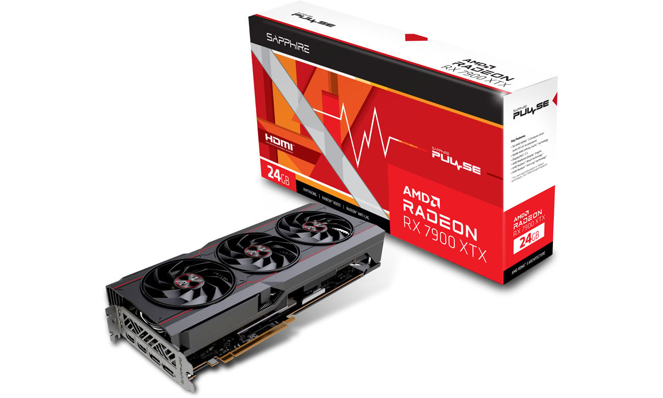 Sapphire Radeon RX 7900 XTX PULSE GAMING OC 24 ГБ GDDR6