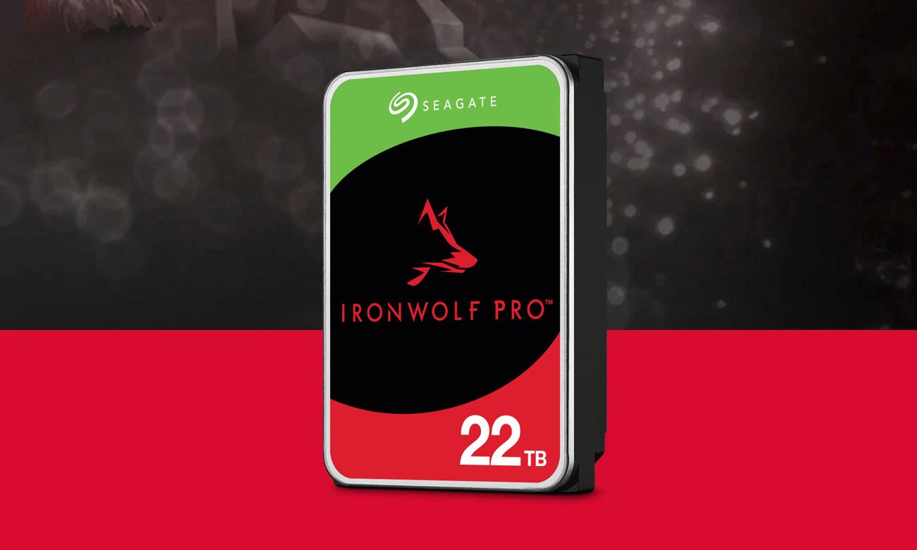 Seagate IronWolf Pro CMR 22TB 7200rpm 512MB ST22000NT001